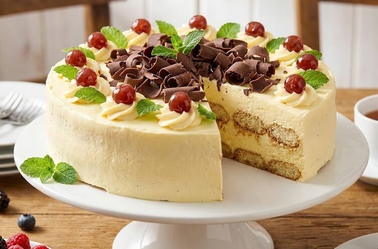  עוגת קרם בוואריה