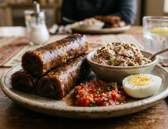  גחנון עם טונה 