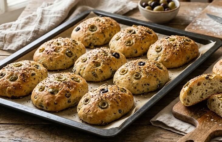 לחמניות זיתים 