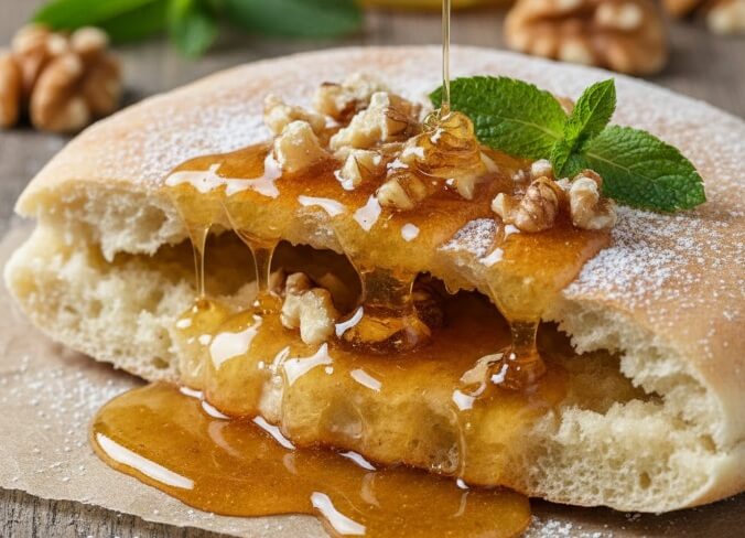   פיתה מתוקה בדבש