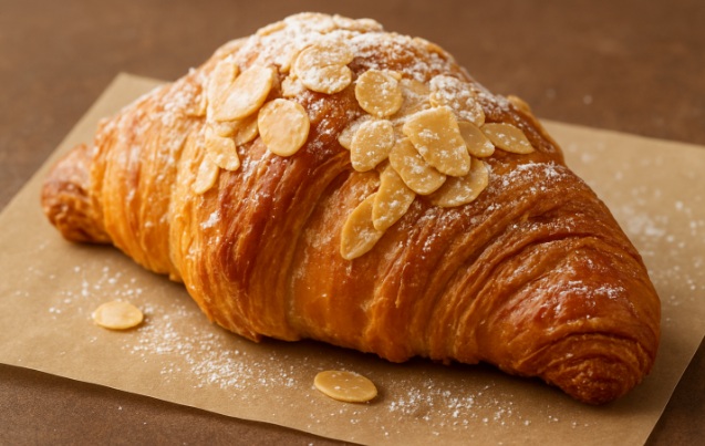 קרואסון שקדים פריך