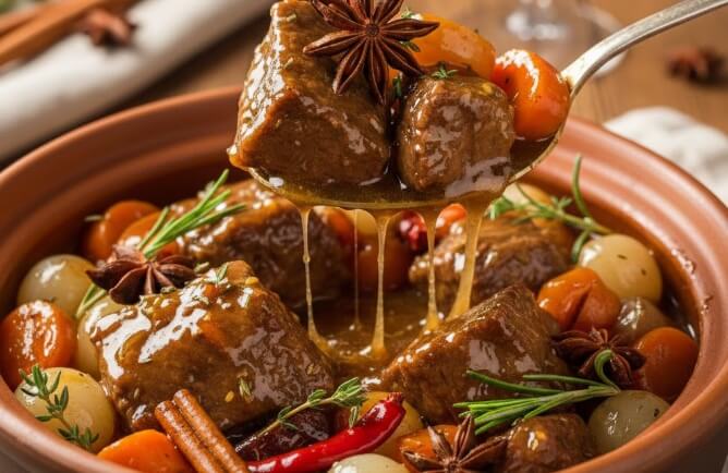  קדירת בקר בדבש 